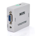 Конвертер видеосигнала VOLTRONIC VGA - HDMI White (YT-CM-VGA2/HDMI)