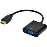 Адаптер MERLION HDMI - VGA Black (YT-C-HDMI(M)/VGA(F)-B)