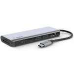 Порт-реплікатор BELKIN USB-C 7-in-1 Multiport Hub Adapter (AVC009BTSGY)