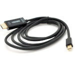 Кабель VEGGIEG Mini DisplayPort - HDMI 1.5м Black (YT-C-MH-1.5)