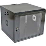 Настенный шкаф 19" CMS UA-MGSWA95B (9U, 602x500мм, RAL9005)