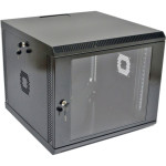 Настенный шкаф 19" CMS UA-MGSWA96B (9U, 602x600мм, RAL9005)