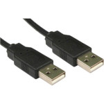 Кабель RITAR USB 2.0 AM/AM 1.5м Black