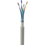 Кабель сетевой ОДЕСКАБЕЛЬ S/FTP Cat.7 КПпВО-ВПЭ (600) 4x2x0.56 CU Gray 305м (7935040-305)