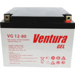 Акумуляторна батарея VENTURA VG 12-80 Gel (12В, 80Агод)