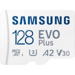 Карта памяти SAMSUNG microSDXC EVO Plus 128GB UHS-I U3 V30 A2 Class 10 + SD-adapter (MB-MC128KA/EU)