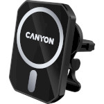 Автотримач з бездротовою зарядкою CANYON Magnetic Car Holder and Wireless Charger (CNE-CCA15B01)