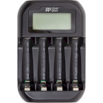 Зарядний пристрій POWERPLANT PP-UN4 для акумуляторів AA/AAA