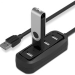 USB хаб VENTION USB 2.0 Black (VAS-J43-B050)