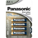 Батарейка PANASONIC Everyday Power AA 4шт/уп (LR6REE/4BP)