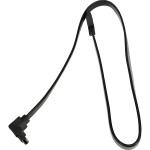 Кабель SATA кутовий 40см Black (S0283)