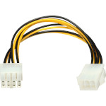 Кабель живлення для відеокарти PCIe 6-pin to 6+2-pin (S0939)