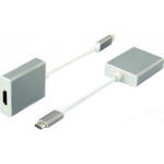 Адаптер USB-C - HDMI Silver (S0634)