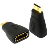 Адаптер Mini-HDMI - HDMI Black (B00260)