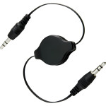 Кабель mini-jack 3.5mm 0.8м Black (B00407)