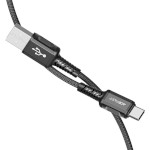 Кабель ACEFAST C1-04 USB-A to USB-C 1.2м Black