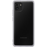 Чохол SAMSUNG Soft Clear Cover для Galaxy A03 Transparent (EF-QA035TTEGRU)