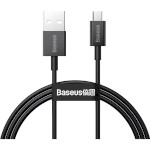 Кабель BASEUS Superior Series Fast Charging Data Cable USB to Micro 2A 2м Black (CAMYS-A01)