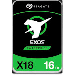Жёсткий диск 3.5" SEAGATE Exos X18 16TB SATA/256MB (ST16000NM000J)