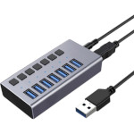 USB хаб с выключателями ACASIS H707 7-Port Gray