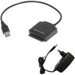 Адаптер USB 3.0 to SATA III (F) 2.5"/3.5" 7+15pin для HDD/SSD 2.5"/3.5" SATA to USB 3.0 (S0746)