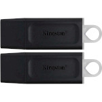 Набор из 2 флэшек KINGSTON DataTraveler Exodia 64GB Black/Blue (DTX/64GB-2P)