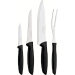 Набір кухонних ножів TRAMONTINA Plenus Black 4пр (23498/031)