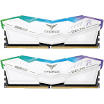 Модуль пам'яті TEAM T-Force Delta RGB White DDR5 6400MHz 32GB Kit 2x16GB (FF4D532G6400HC40BDC01)