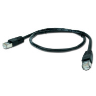 Патч-корд CABLEXPERT U/FTP Cat.6 2м Black (PP6-2M/BK)