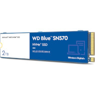 SSD диск WD Blue SN570 2TB M.2 NVMe (WDS200T3B0C)