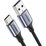 Кабель UGREEN US288 USB-A to Type-C QC3.0 18W 2м Black (60128)