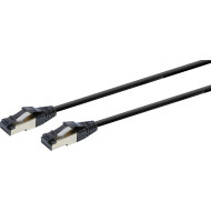 Патч-корд CABLEXPERT SSTP Cat.8 CU 2м Black (PP8-LSZHCU-BK-2M)