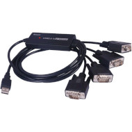 Кабель VIEWCON USB2.0 - 4хCOM 1.4м (VE671)
