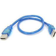 Кабель RITAR USB 2.0 AM/AM 0.5м Blue