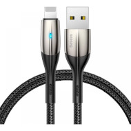 Кабель BASEUS Horizontal Data Cable USB for Lightning 2м Black (CALSP-C01)