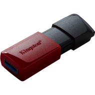 Флэшка 128GB KINGSTON DataTraveler Exodia M USB 3.2 Black/Red (DTXM/128GB)