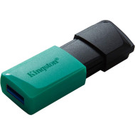 Флэшка 256GB KINGSTON DataTraveler Exodia M USB 3.2 Black/Teal (DTXM/256GB)