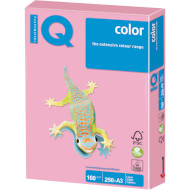 Офисная цветная бумага MONDI IQ Color Pastel Pink A4 160г/м² 250л (PI25/A4/160/IQ)