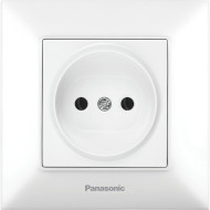 Розетка PANASONIC Arkedia Slim 2P Complete White (WNTC02012WH-UA)