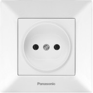 Розетка электрическая PANASONIC Arkedia Slim 2P Complete White (WNTC03012WH-UA)