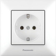 Розетка PANASONIC Arkedia Slim 2P+E Complete White (WNTC02022WH-UA)