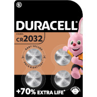 Батарейка DURACELL Lithium CR2032 4шт/уп (5007662/5010951)