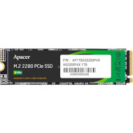 SSD диск APACER AS2280P4X 1TB M.2 NVMe (AP1TBAS2280P4X-1)