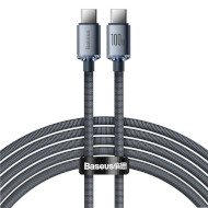 Кабель BASEUS Crystal Shine Fast Charging Data Cable Type-C to Type-C 100W 2м Black (CAJY000701)