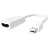 Адаптер VOLTRONIC Small Box Mini DisplayPort - HDMI 0.3м White (YT-C-MNDP(M)/HDMI(F)-B-W/19766)