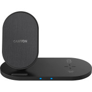 Беспроводное зарядное устройство CANYON WS-202 Wireless Charging Station Black (CNS-WCS202B)