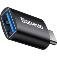 Адаптер OTG BASEUS Ingenuity Series Mini OTG Adaptor Type-C to USB-A 3.1 Black (ZJJQ000001)