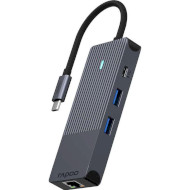 Порт-репликатор RAPOO 8-in-1 USB-C Multiport Adapter (UCM-2004)