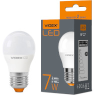 Лампочка LED VIDEX G45 E27 7W 3000K 220V (VL-G45E-07273)