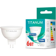Лампочка LED TITANUM MR16 GU5.3 6W 4100K 220V (TLMR1606534)